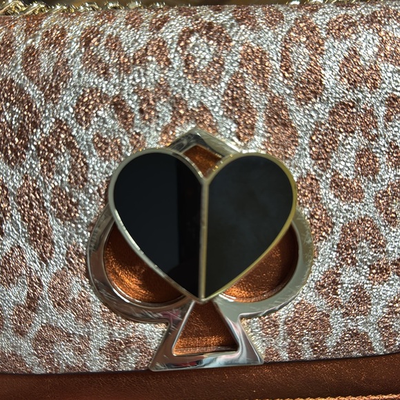 Authentic leopard Kate Spade small chain shoulder bag - Picture 3 of 3